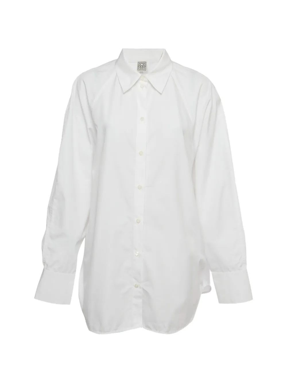 TOTEME Raw Raglan shirt - Weiß