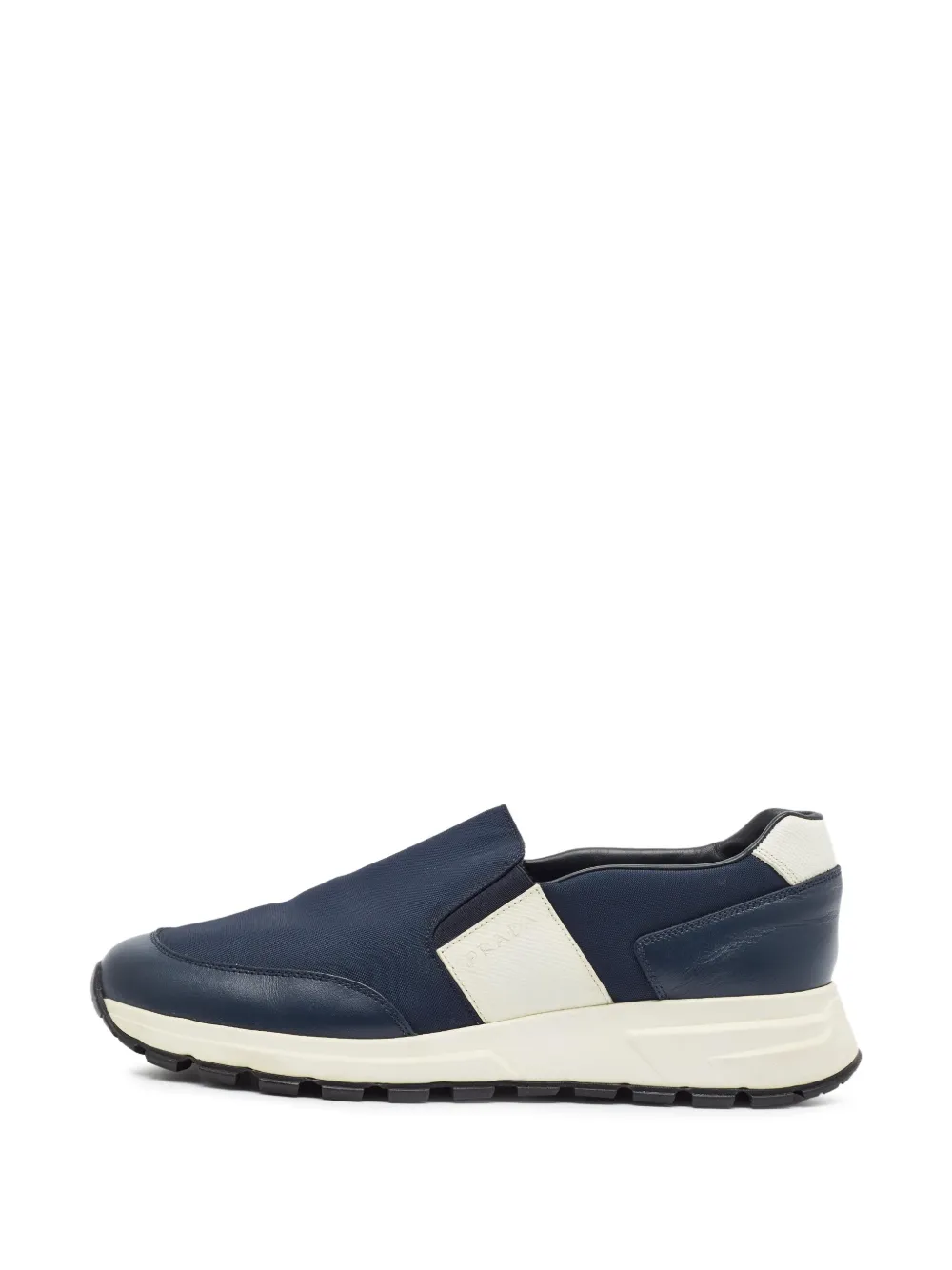 Prada Pre-Owned Prax 01 slip-on sneakers - Blu