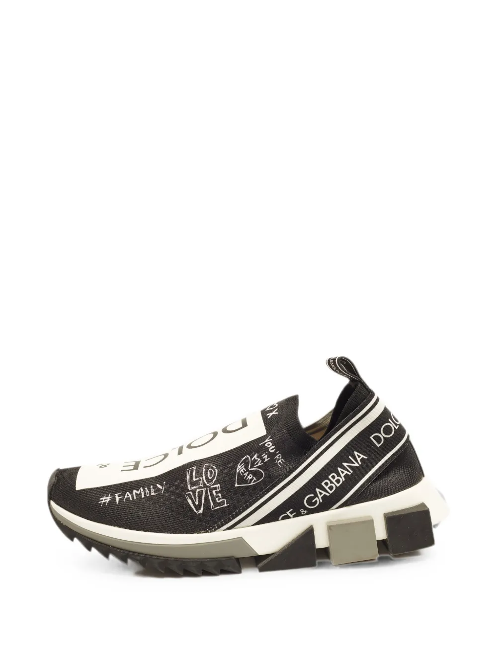 Dolce & Gabbana Pre-Owned Sorrento logo sneakers - Schwarz