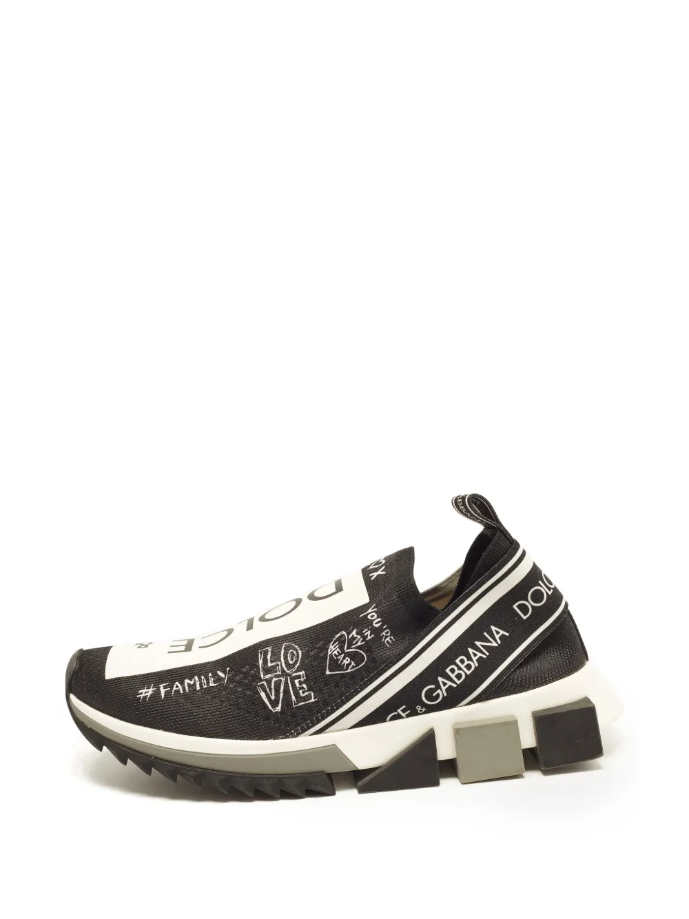 Dolce & Gabbana Pre-Owned Sorrento logo sneakers - Schwarz