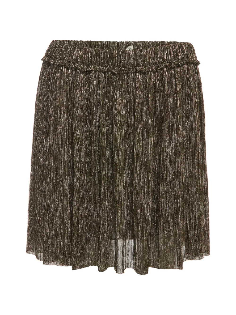 MARANT ÉTOILE Benedicte lamé mini skirt - Gold