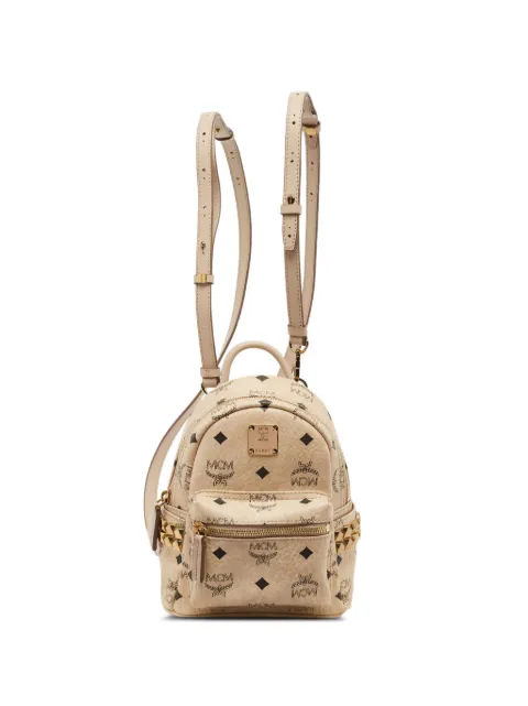 MCM Pre-Owned mini Stark Visetos backpack