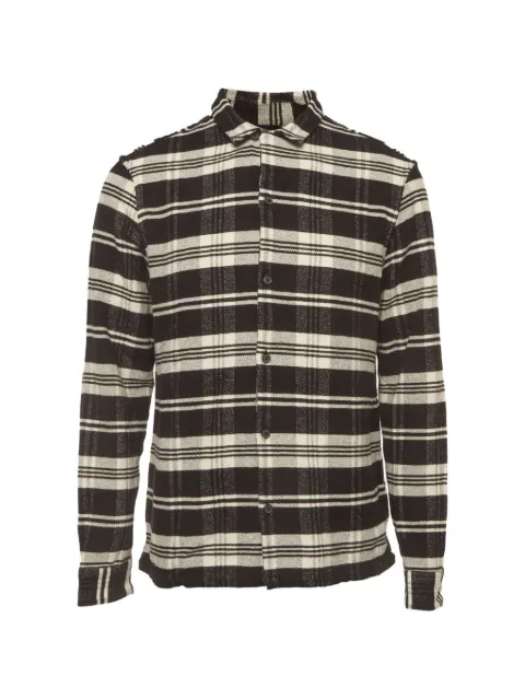 AllSaints Cervino plaid shirt