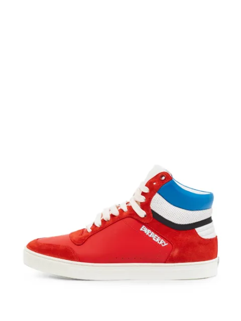 Burberry Pre-Owned Reeth high-top sneakers