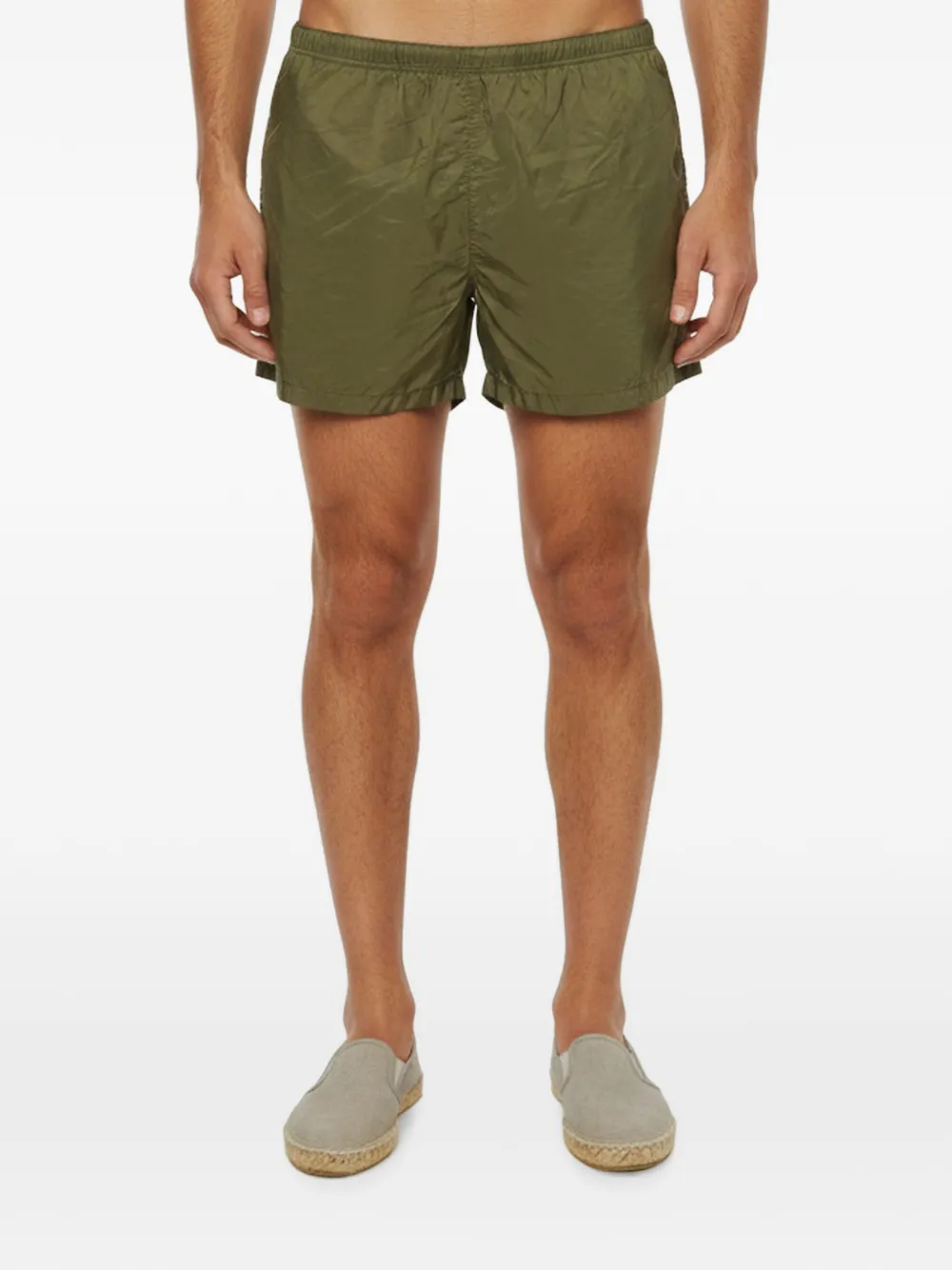 Prada Pre-Owned 2021 Re-Nylon drawstring swim shorts - Grün