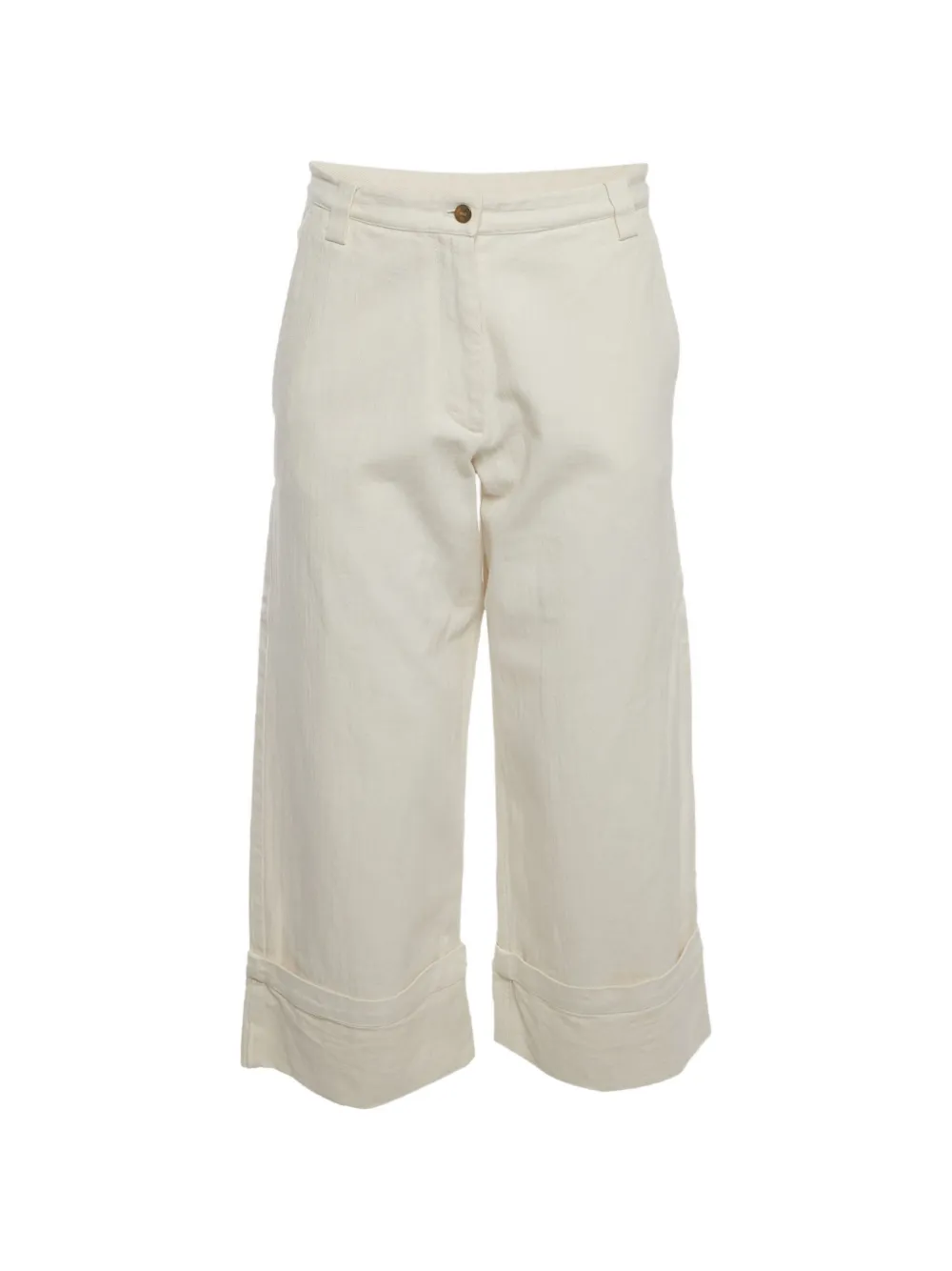 Moncler pantalon ample à coupe courte - Tons neutres