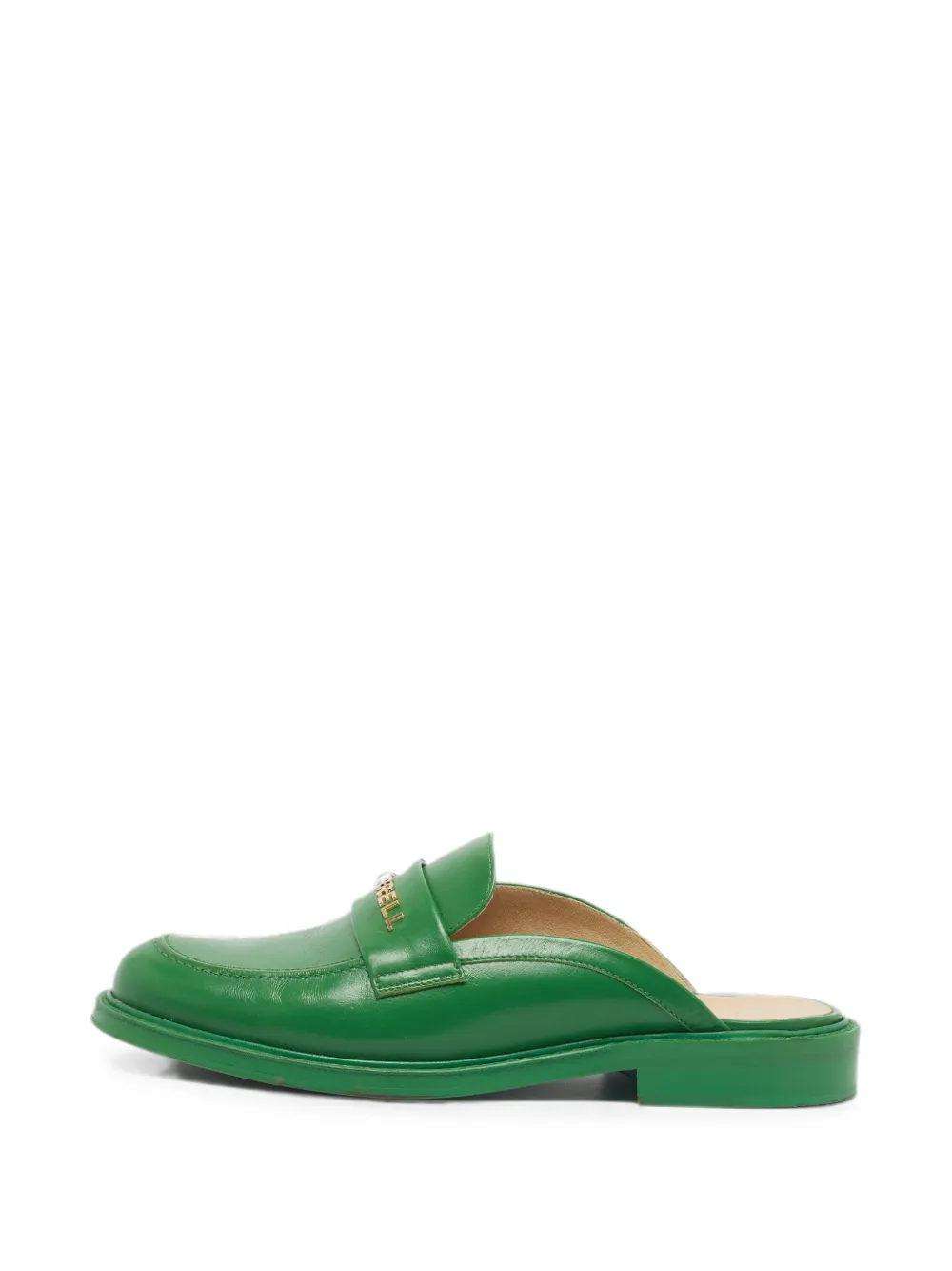 CHANEL Pre-Owned x Pharrell leather mules - Grün