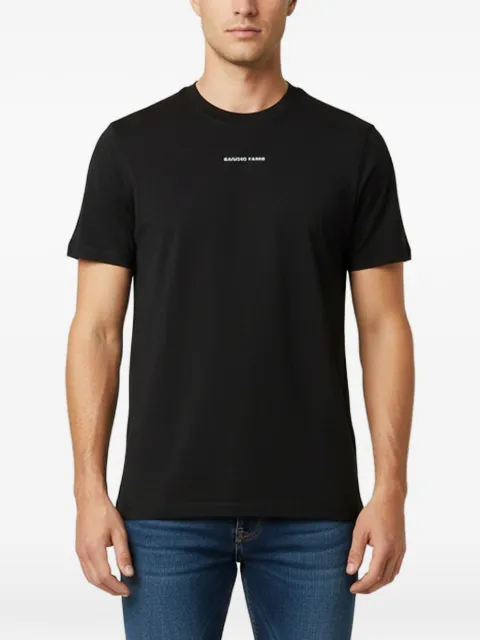 SANDRO logo-embroidered crew-neck T-shirt