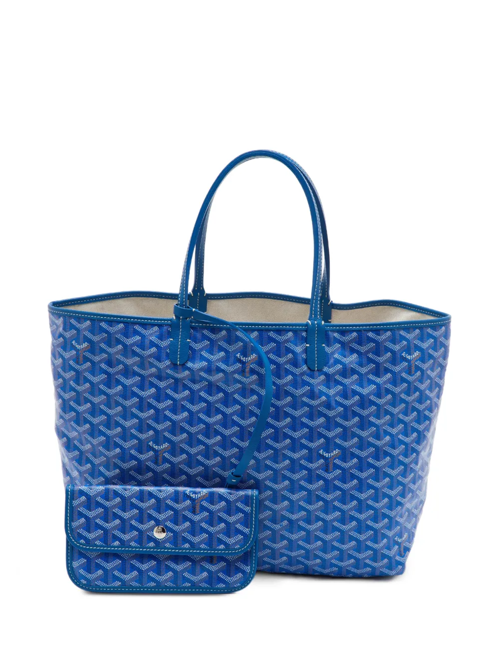 Goyard Pre-Owned 2023 PM Saint Louis Goyardine tote bag - Blu