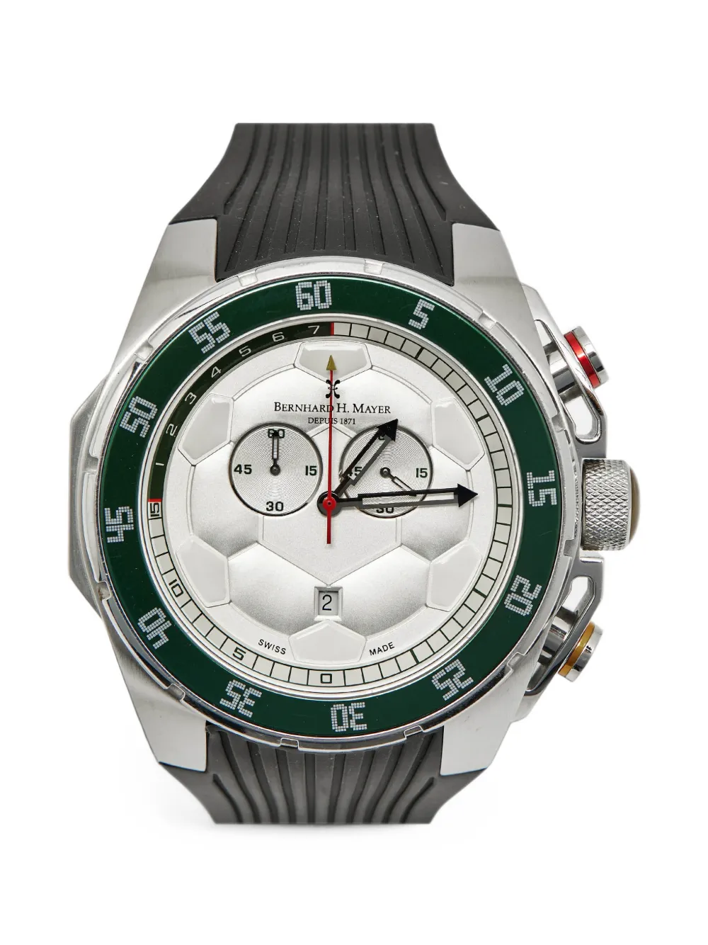 BERNHARD H MAYER 2017 Striker Victory 50mm watch - Silber