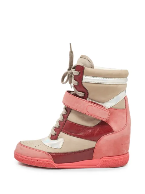 Marc By Marc Jacobs wedge touch-strap sneakers
