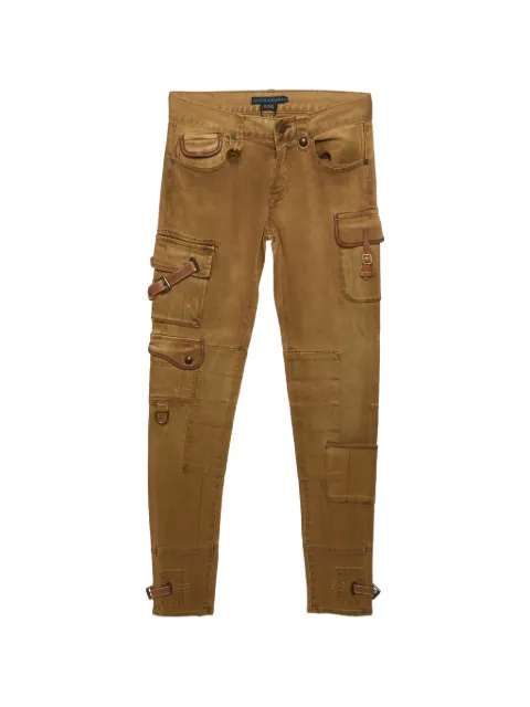 Ralph Lauren Vintage pants con botones y trabillas
