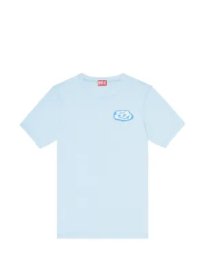 Diesel ピグメントプリント Tシャツ | ブルー | FARFETCH JP