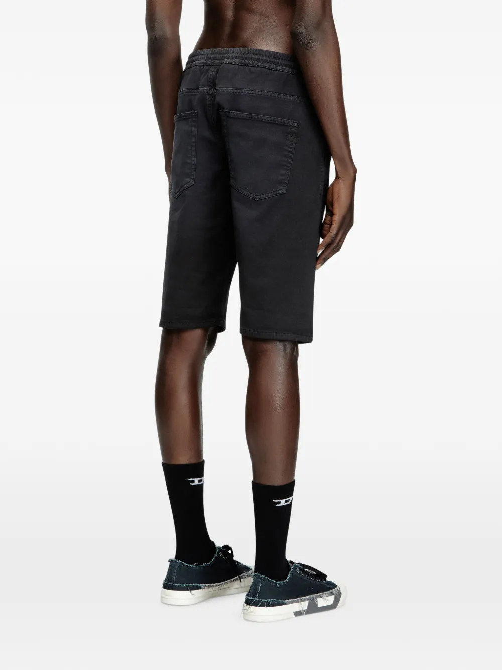 Diesel Chino shorts van JoggJeans Zwart