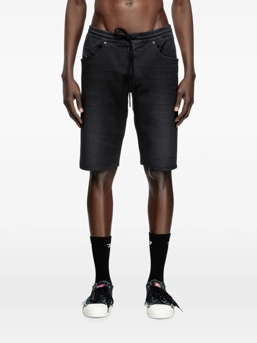 Diesel Chino shorts van JoggJeans Zwart