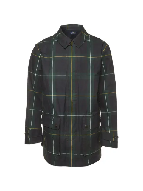 Polo Ralph Lauren Vintage manteau Beaufort Campbell à carreaux