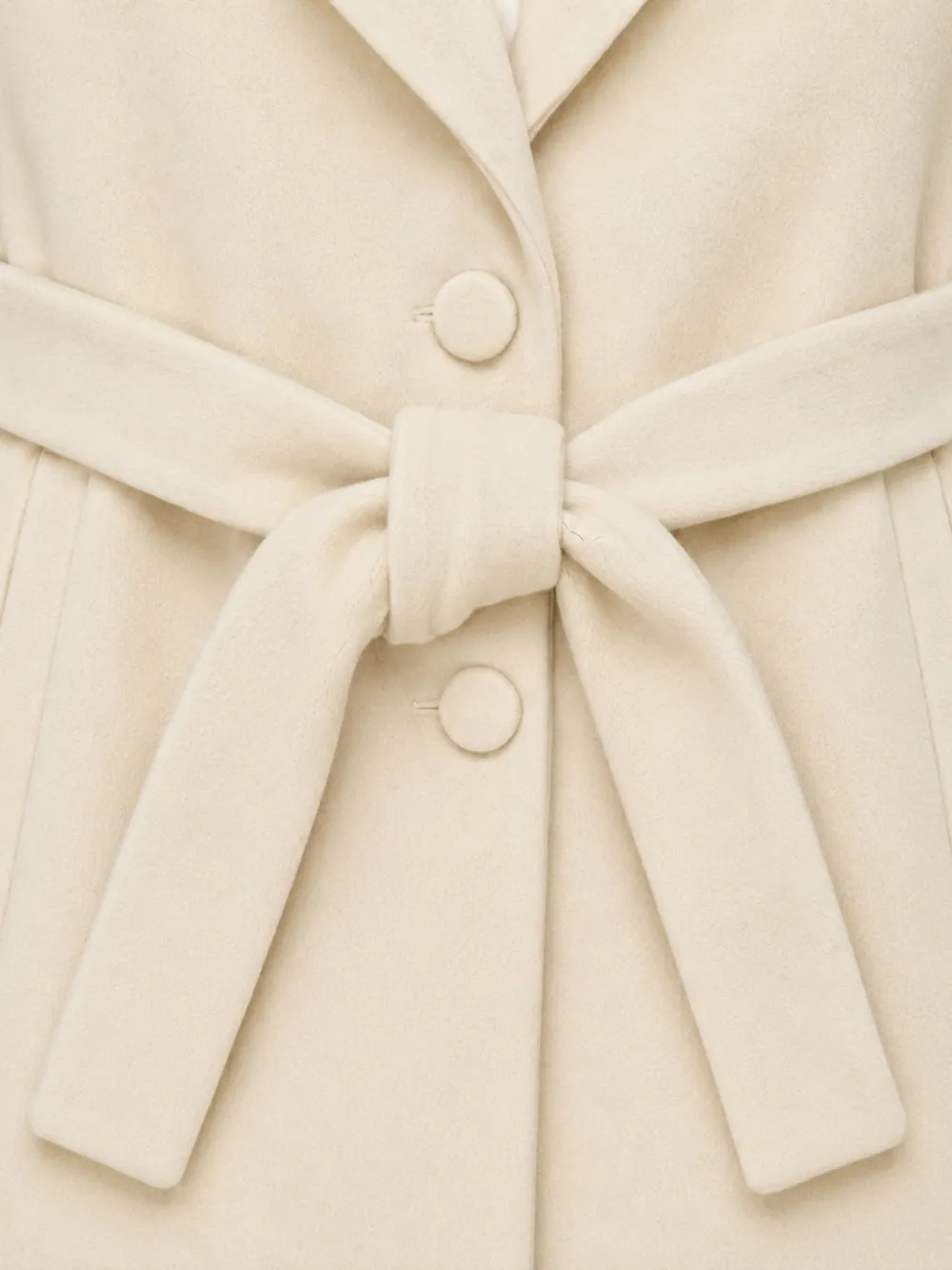 Miss Grant Kids Jas met ceintuur Beige