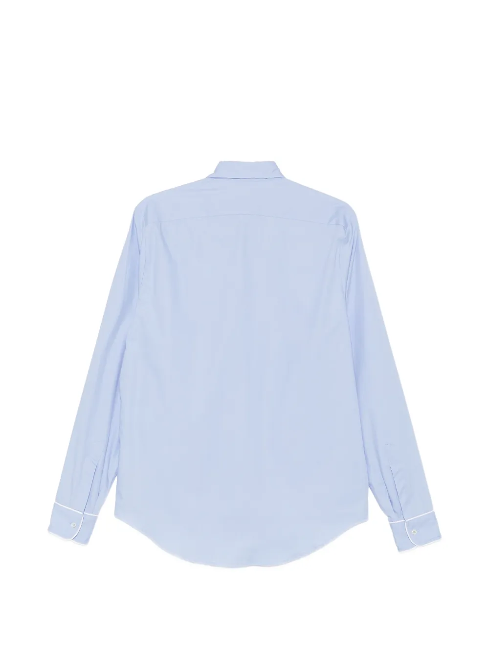 Jejia Mami overhemd met borstzak en afwerking Blauw