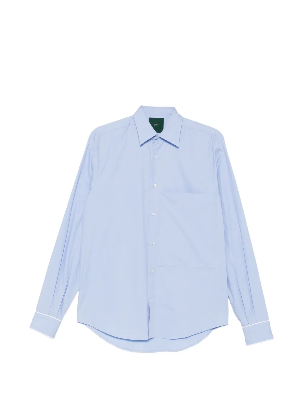 Jejia Mami piped-trim chest-pocket shirt