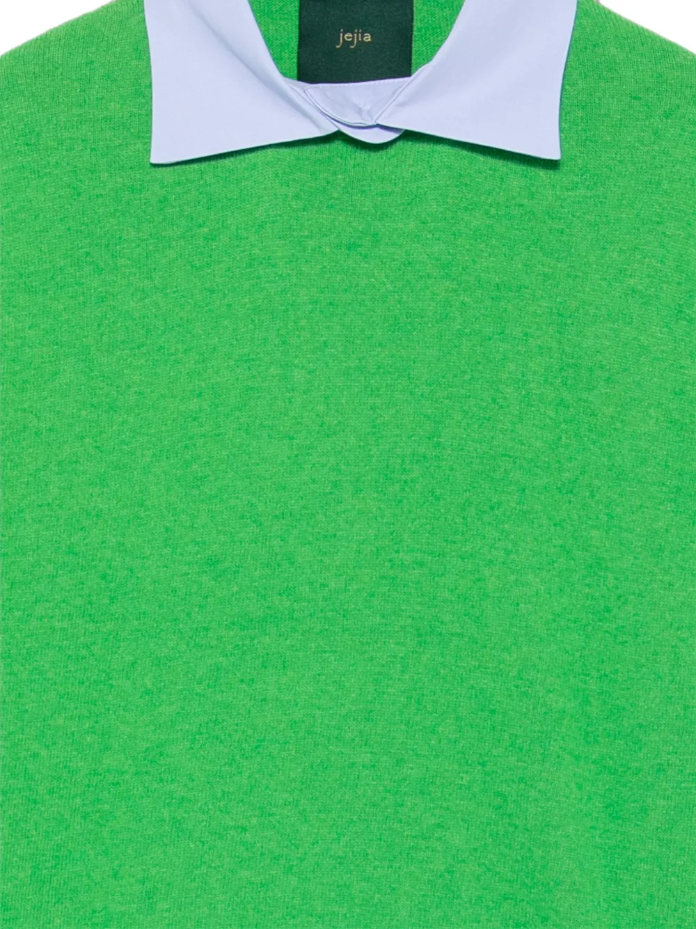 Jejia Nina layered-collar sweater Groen