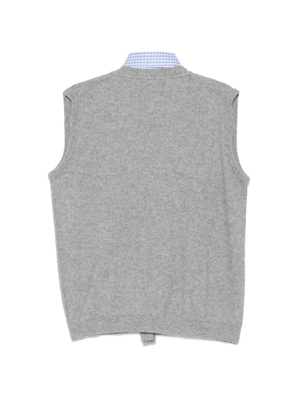 Jejia Maddy bodywarmer met knopen Grijs