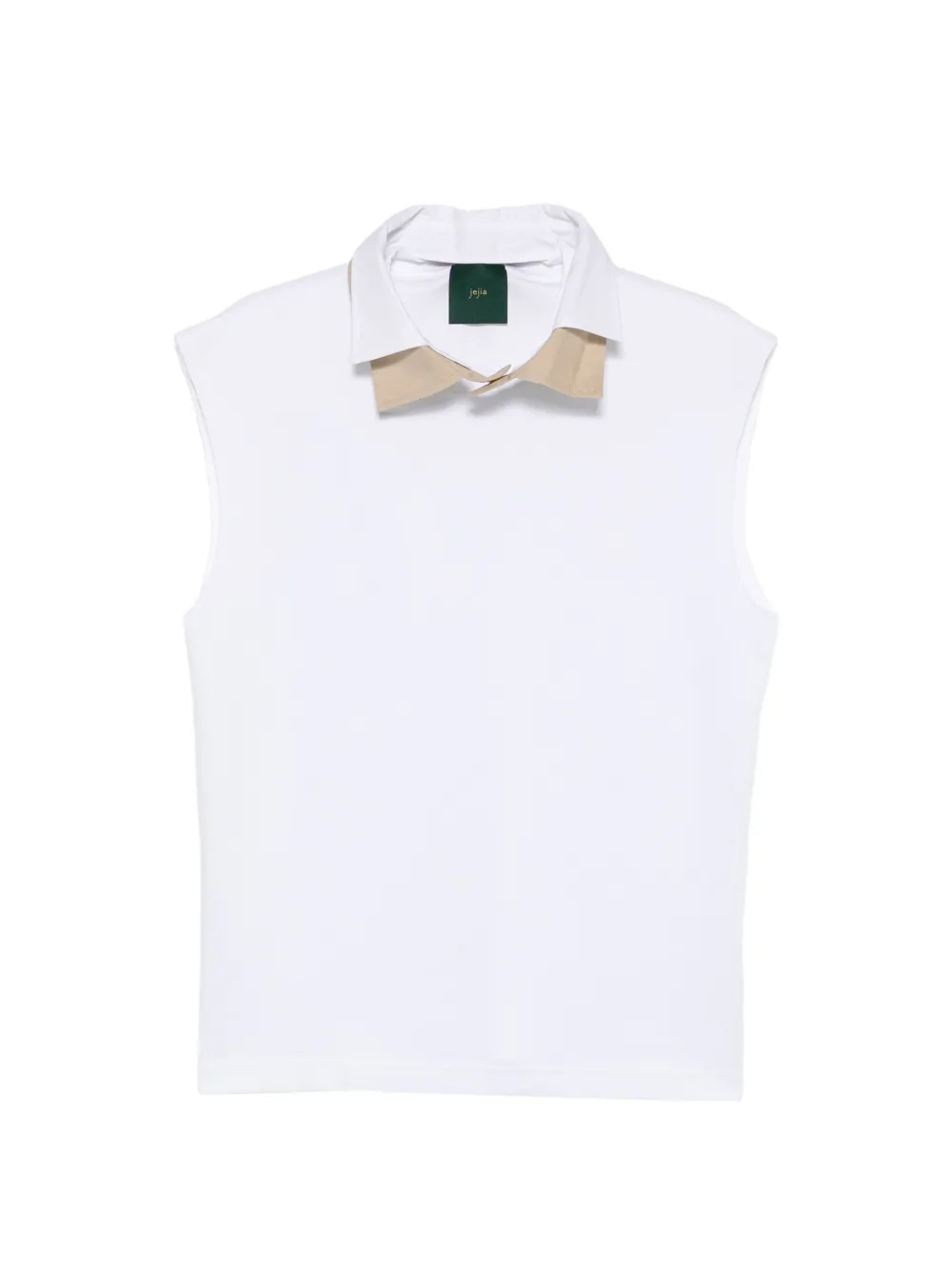 Jejia Top smanicato - Bianco