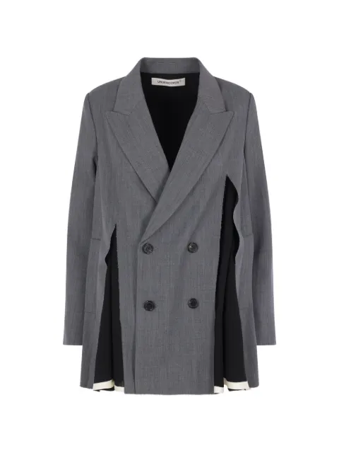 Undercover deconstructed double-breasted blazer