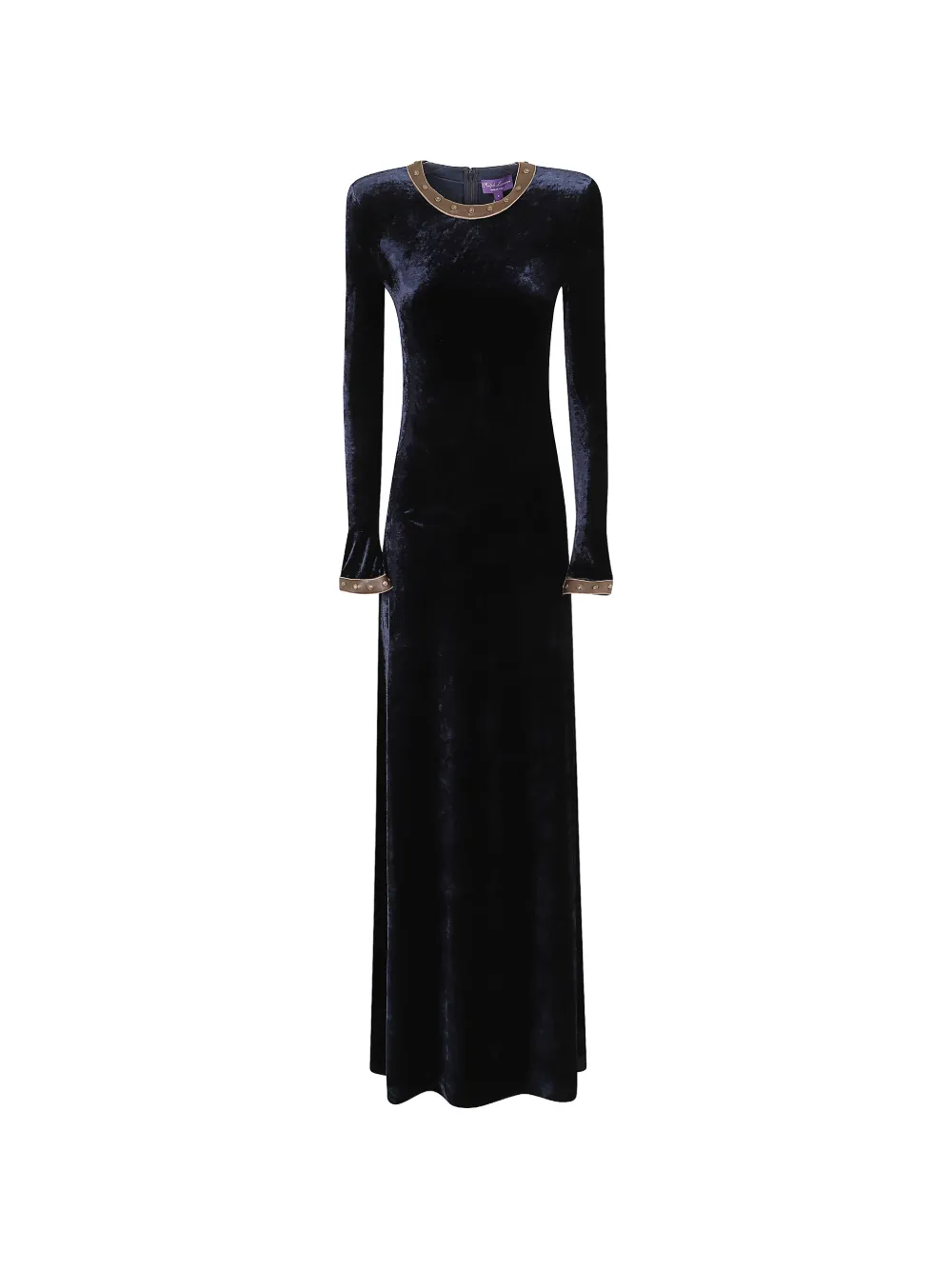 Ralph Lauren Collection Nancie velour evening dress · 2