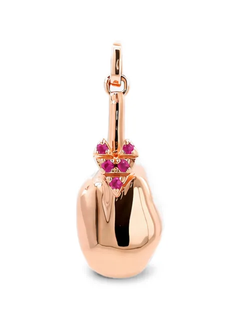 Di Volpe Milano Borsa ruby-embellished  pendant