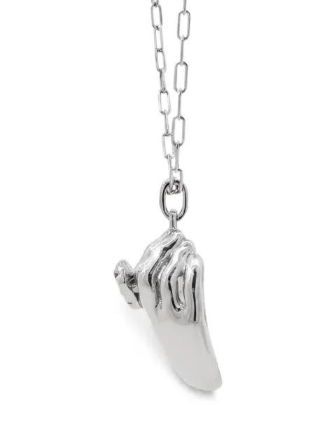 Di Volpe Ma Che Vuoi ruby-embellished pendant necklace