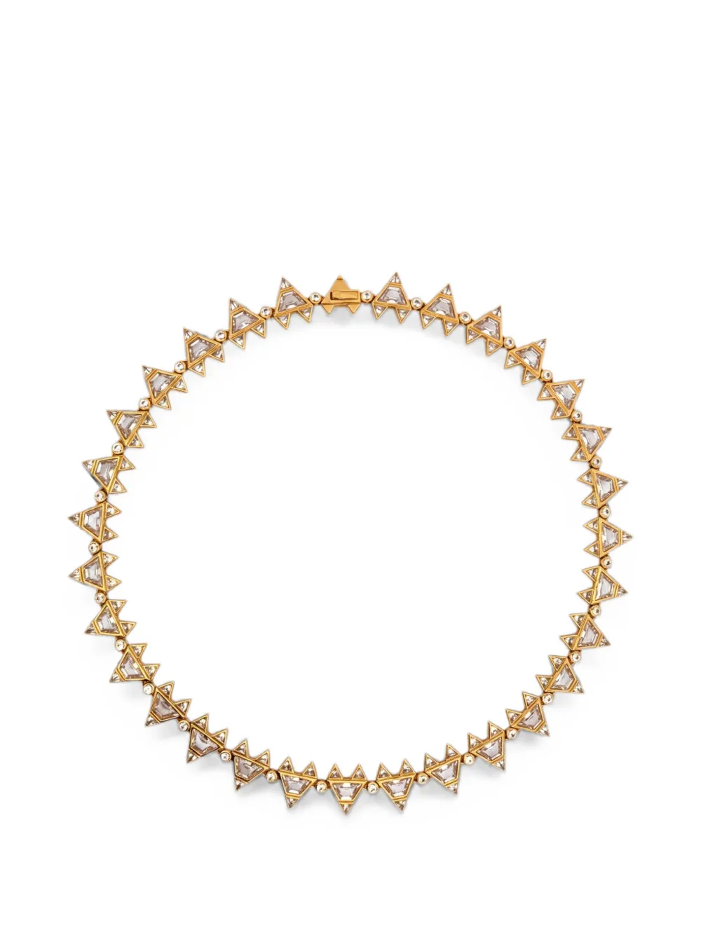 Di Volpe Il Volpaccio sapphire-embellished necklace - Gold
