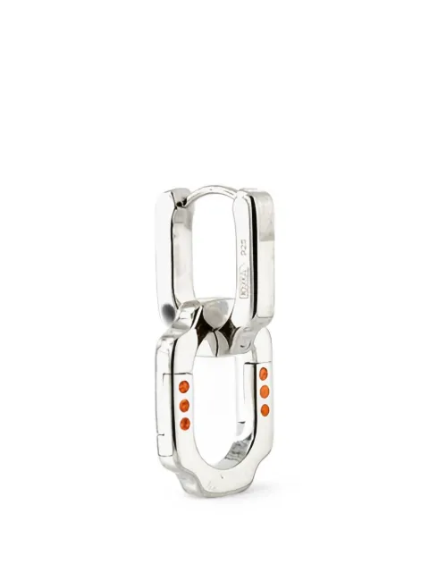 STRUGA Blade cable-link drop earring