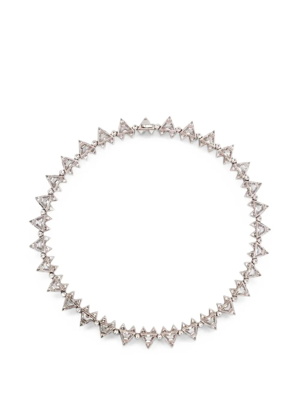 Di Volpe Il Volpaccio sapphire tennis necklace - Silber