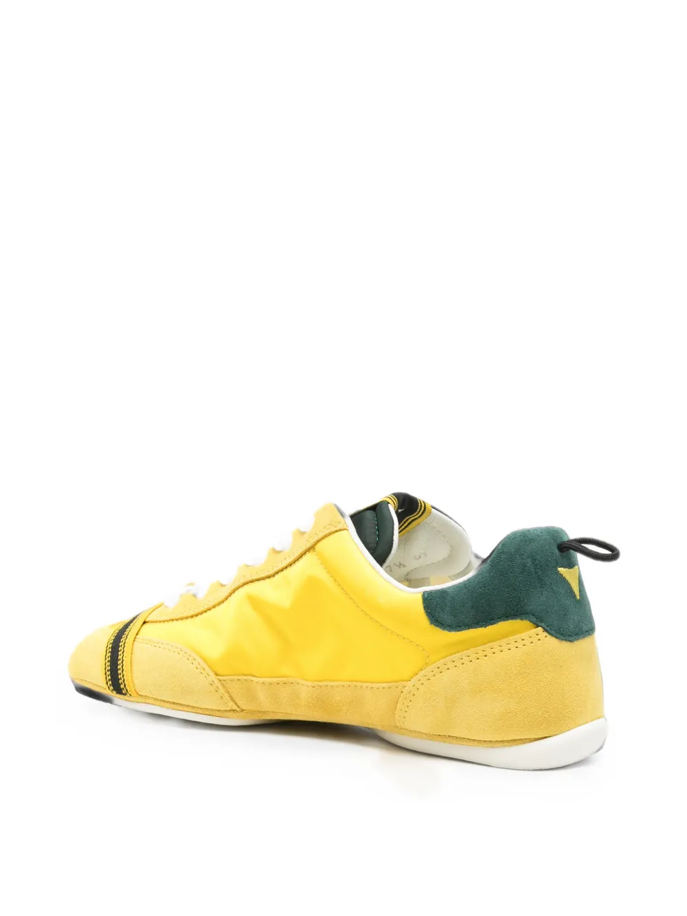 FENDI Sneakers met suède afwerking Geel