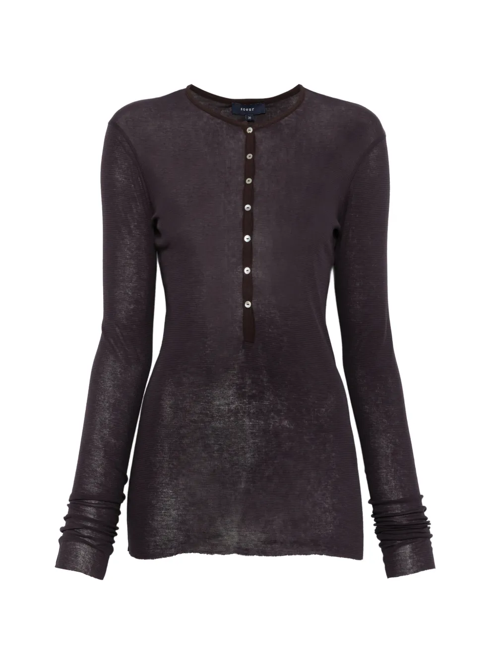 Soeur Isabella button-up T-shirt