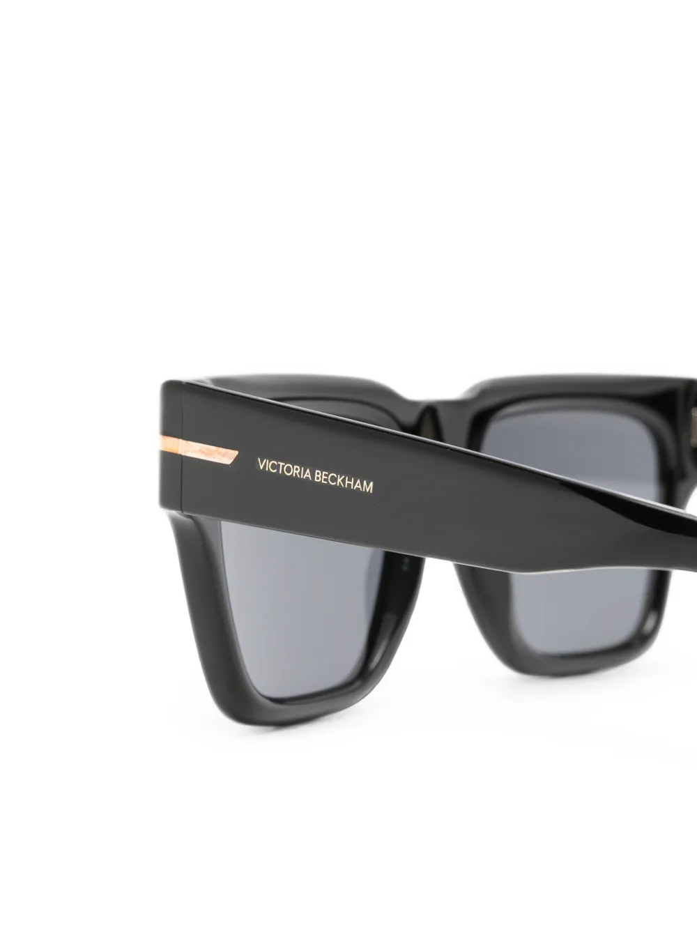 Victoria Beckham Eyewear Zonnebril met vierkant montuur Zwart