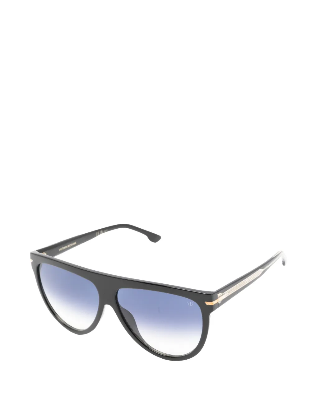 Victoria Beckham Eyewear Zonnebril met geometrisch montuur Zwart