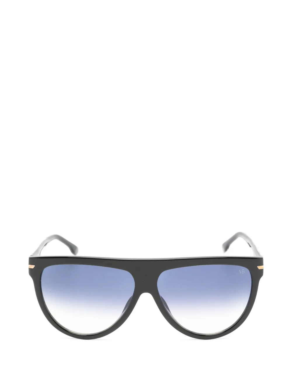 Victoria Beckham Eyewear Zonnebril met geometrisch montuur Zwart