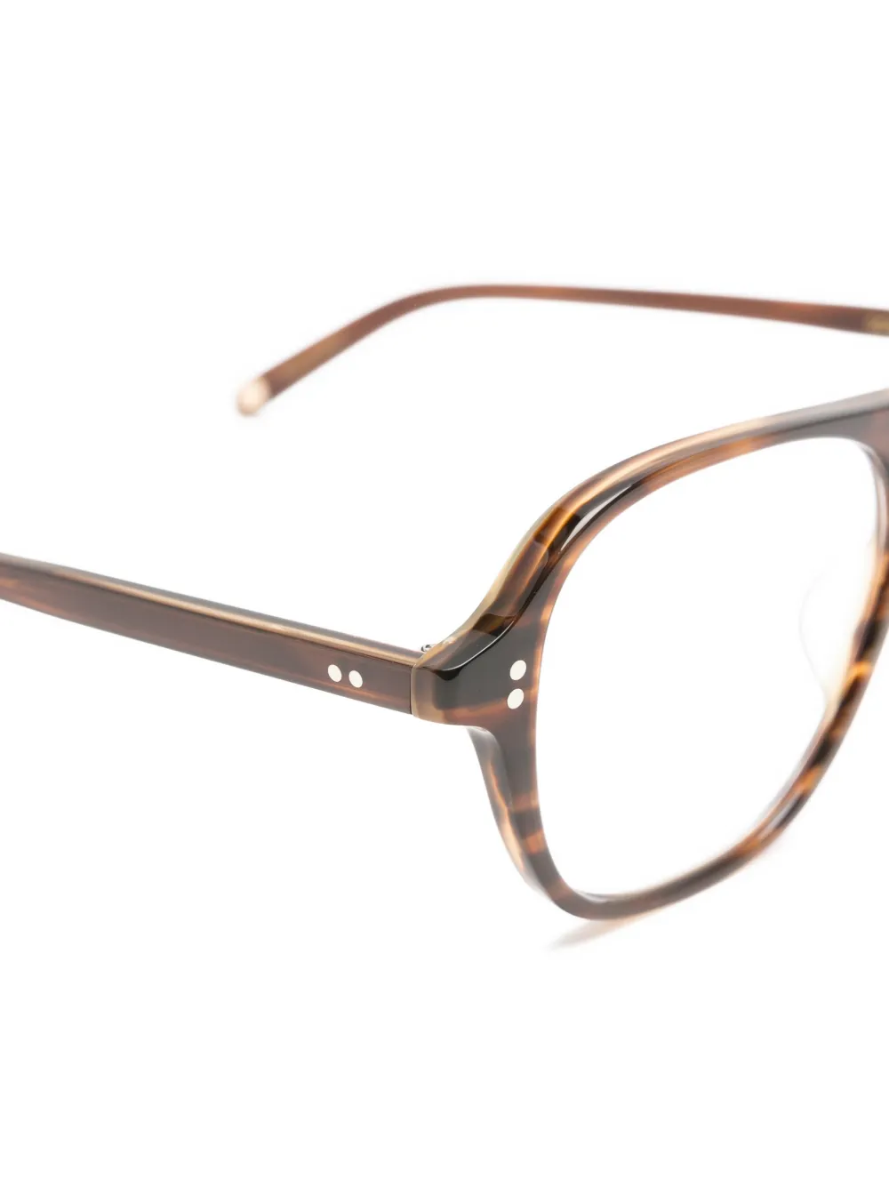 Garrett Leight Doc pilot-frame glasses Bruin