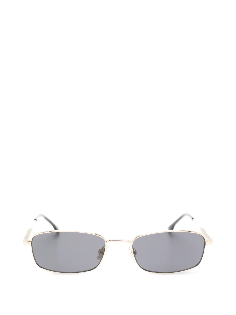 Victoria Beckham Eyewear Zonnebril met rechthoekig montuur Goud