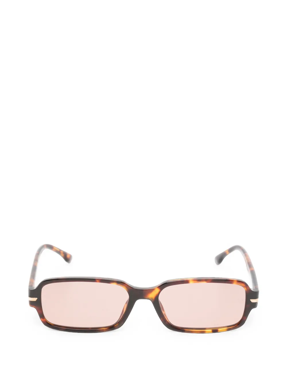 Victoria Beckham Eyewear rectangle-frame Sunglasses | ブラウン
