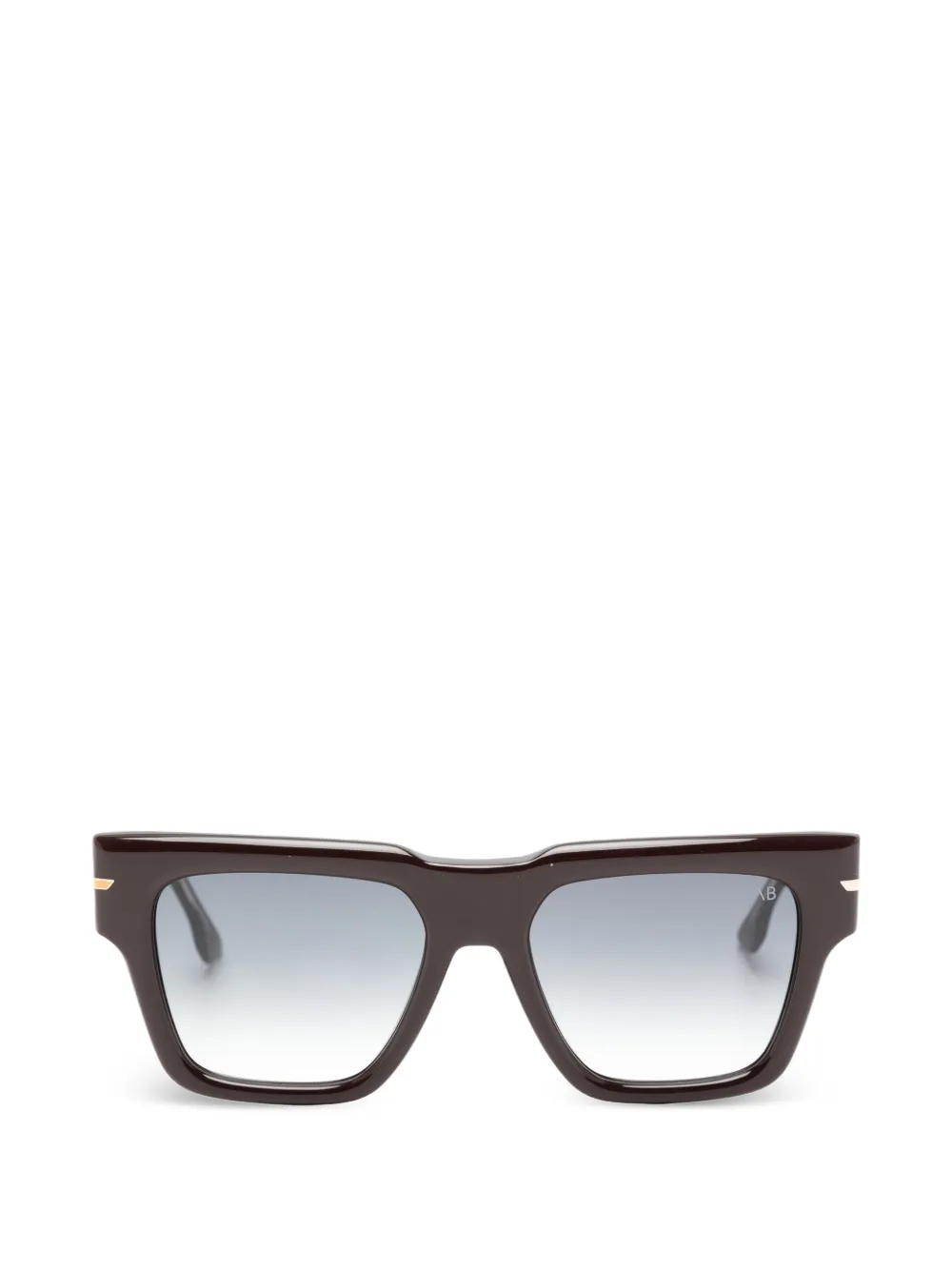 Victoria Beckham Eyewear Zonnebril met vierkant montuur Rood