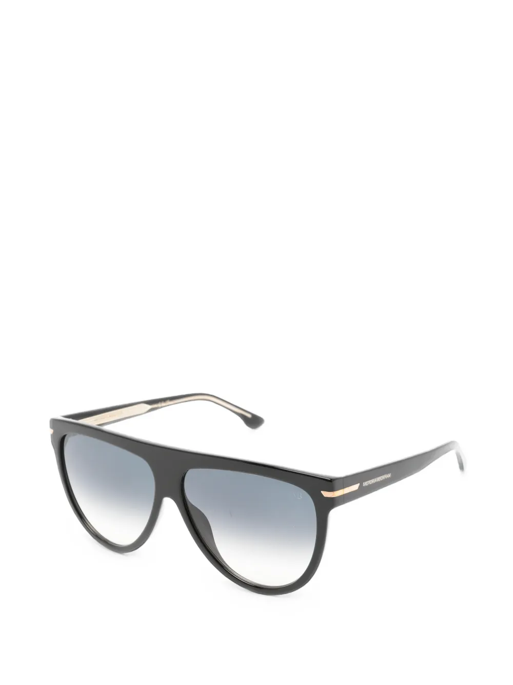Victoria Beckham Eyewear Zonnebril met geometrisch montuur en kleurverloop Zwart