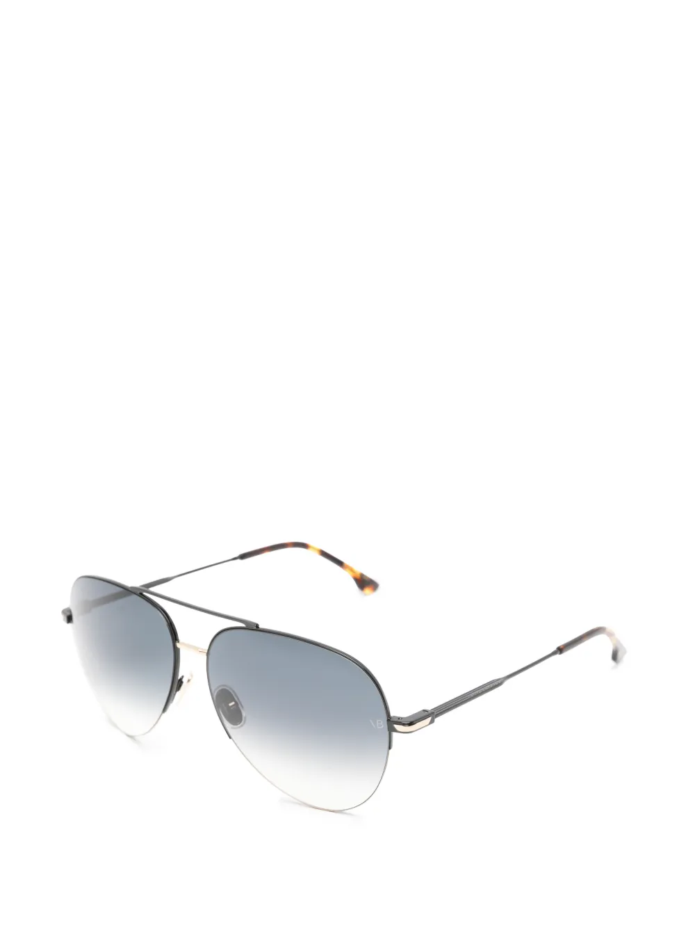 Victoria Beckham Eyewear VB1000 S zonnebril met piloten montuur Zwart