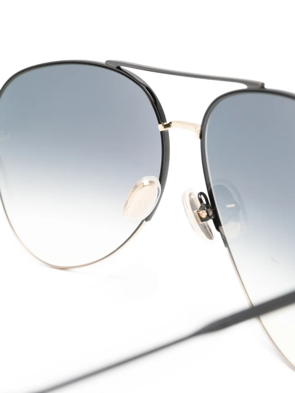 Victoria Beckham Eyewear VB1000 S zonnebril met piloten montuur Zwart