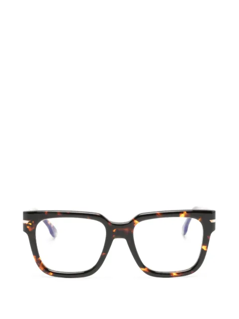 Victoria Beckham Eyewear tortoiseshell-effect square-frame glasses