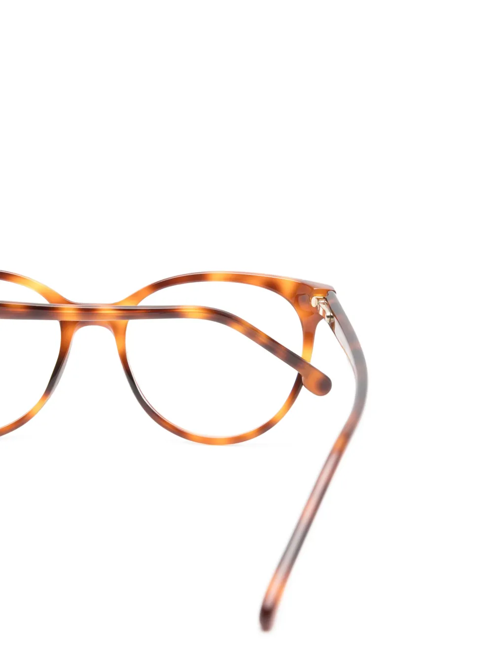 Carrera Bril met rond montuur Bruin