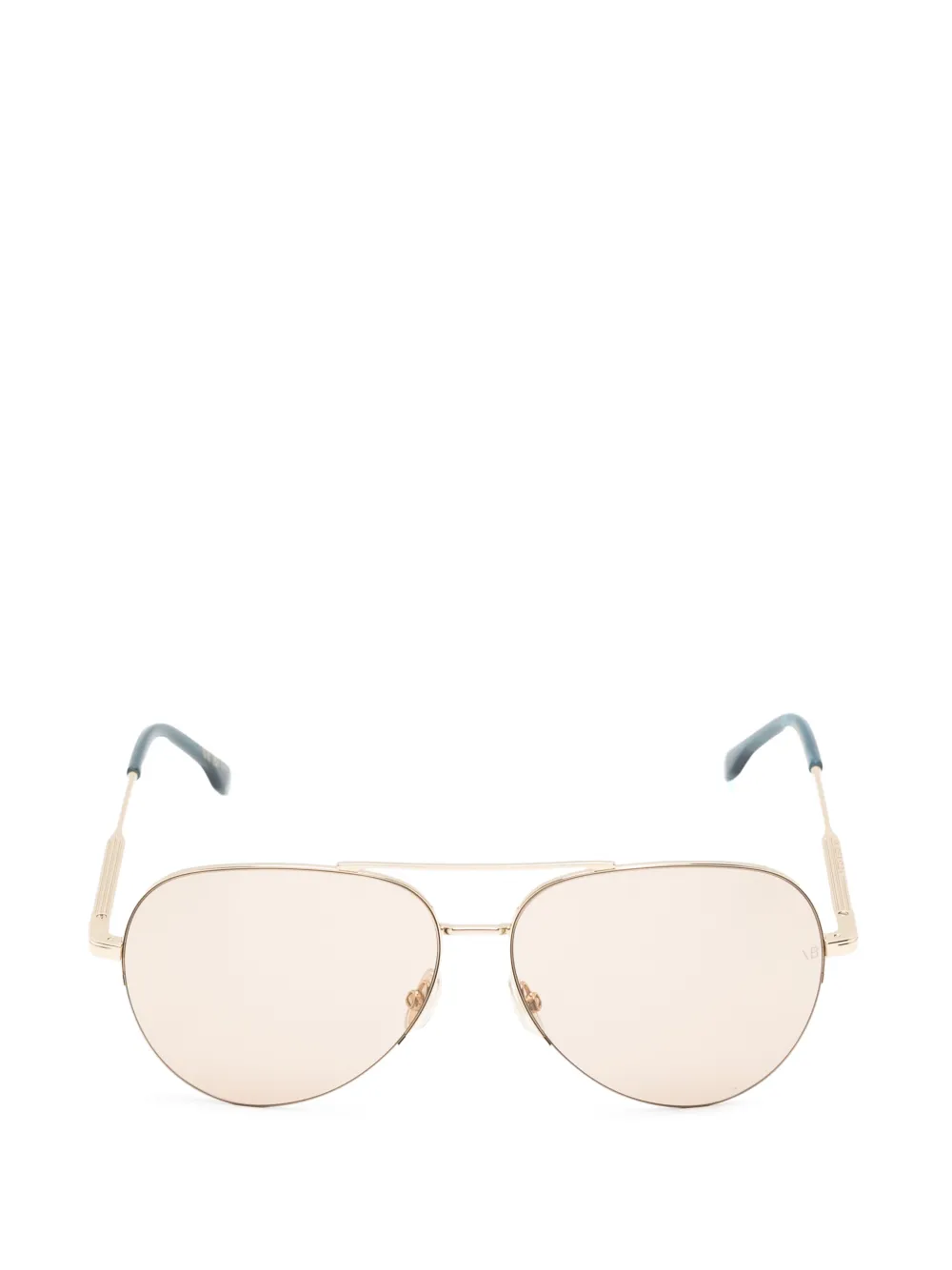 Victoria Beckham Eyewear Zonnebril met piloten montuur Goud