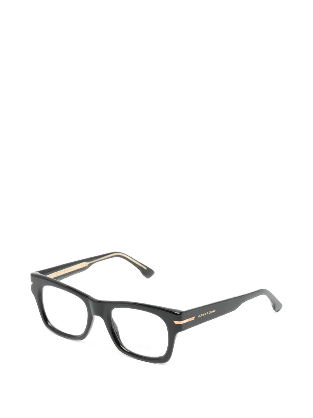 Victoria Beckham Eyewear Bril met rechthoekig montuur Zwart
