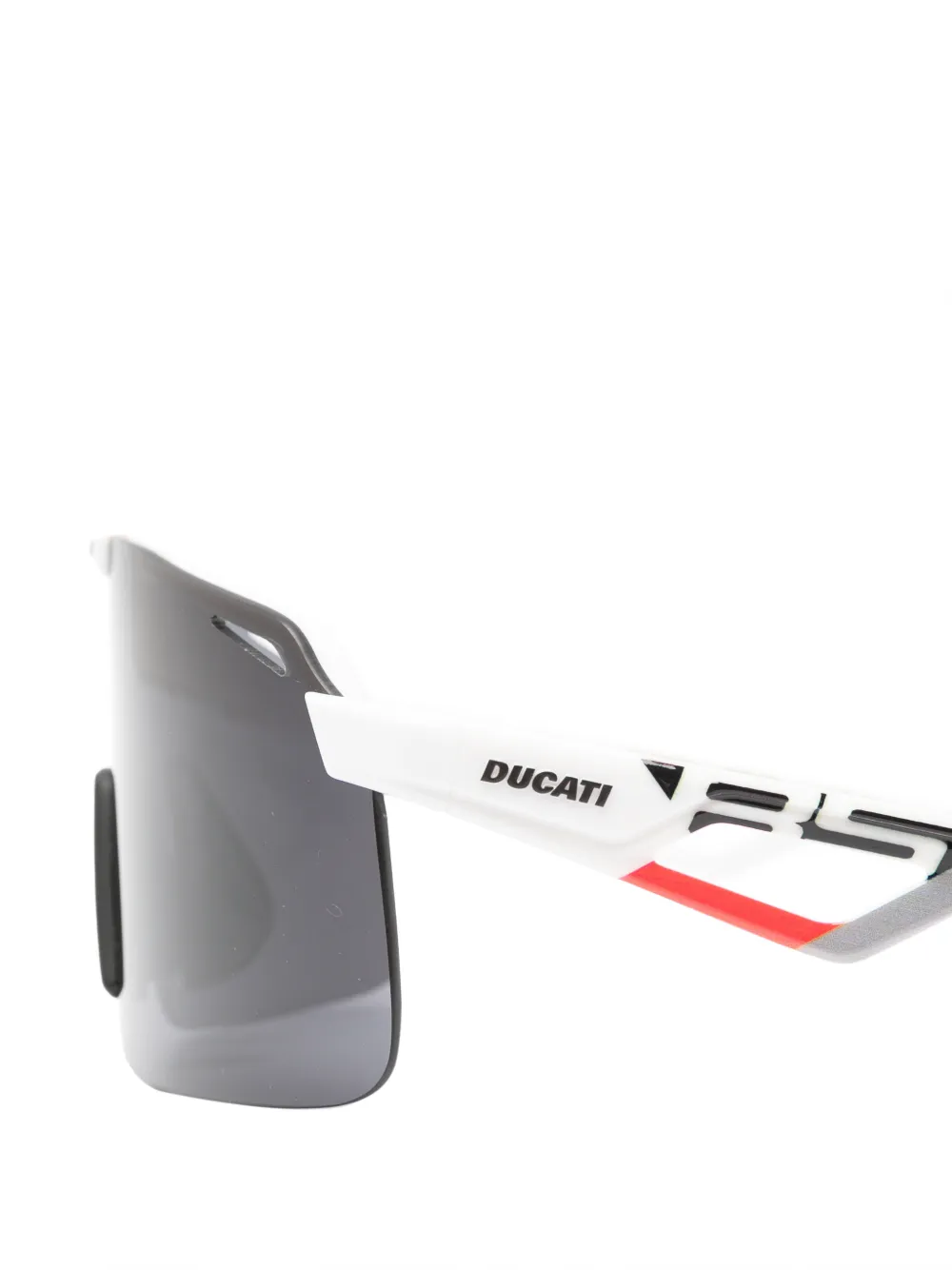 Carrera x Ducati zonnebril met shield montuur Wit